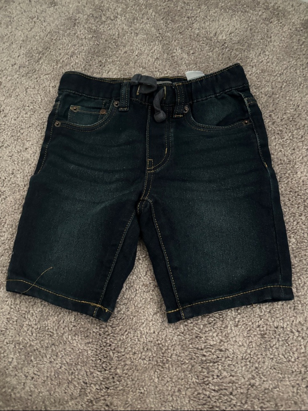 Lucky Brand Dark Blue Denim Kids Shorts